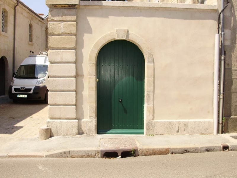 Porte de logis à Luçon (85)