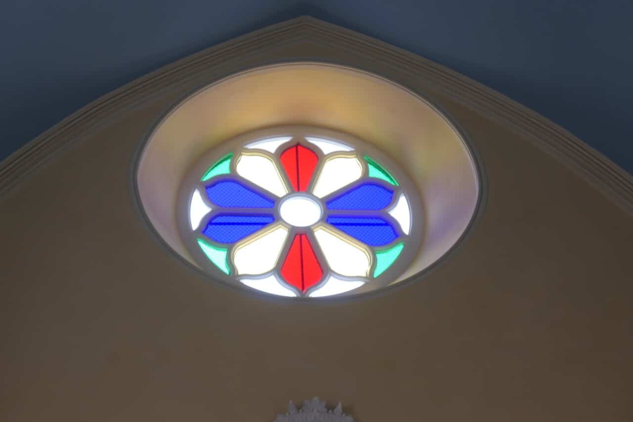 vitrail de la chapelle Chantrerie